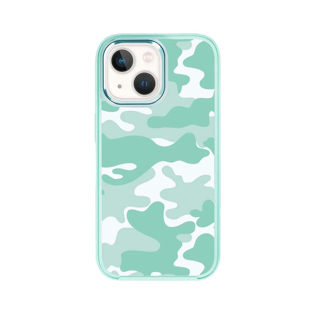 MagSafe iPhone 14 Teal Camo Case