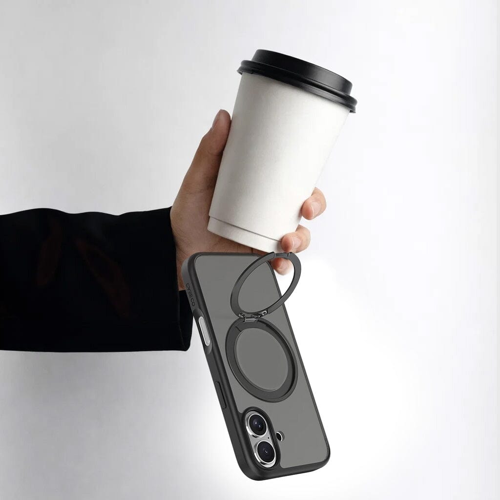 iPhone 17 Frost Case with 360 MagSafe Kickstand