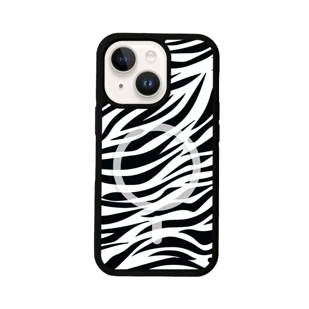 MagSafe iPhone 14 Plus Zebra Case