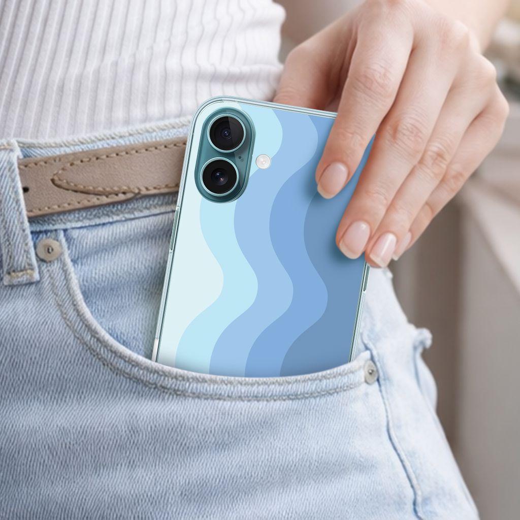 iPhone 16 Case With MagSafe - Blue Wave