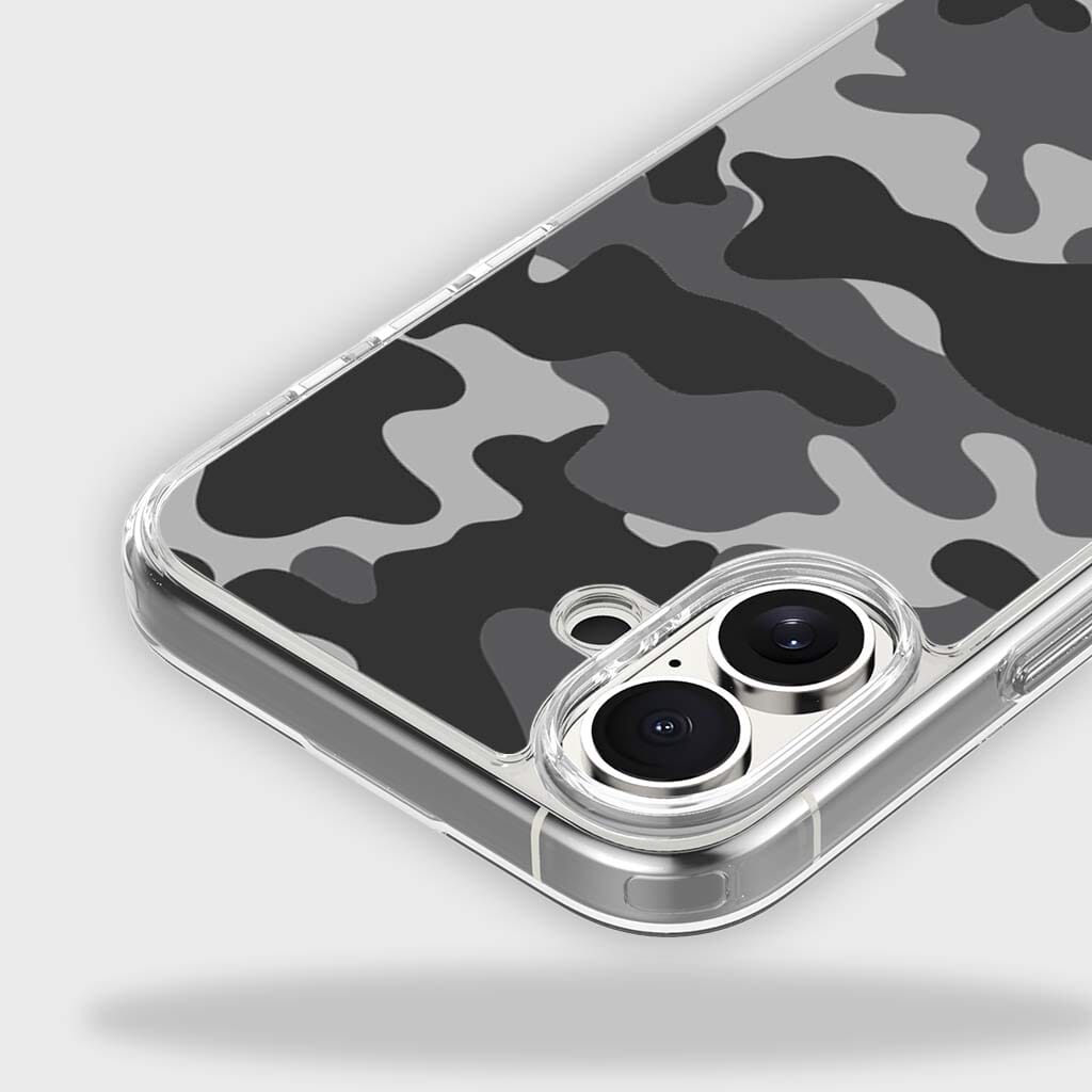 iPhone 16 Case With MagSafe - Black Camo