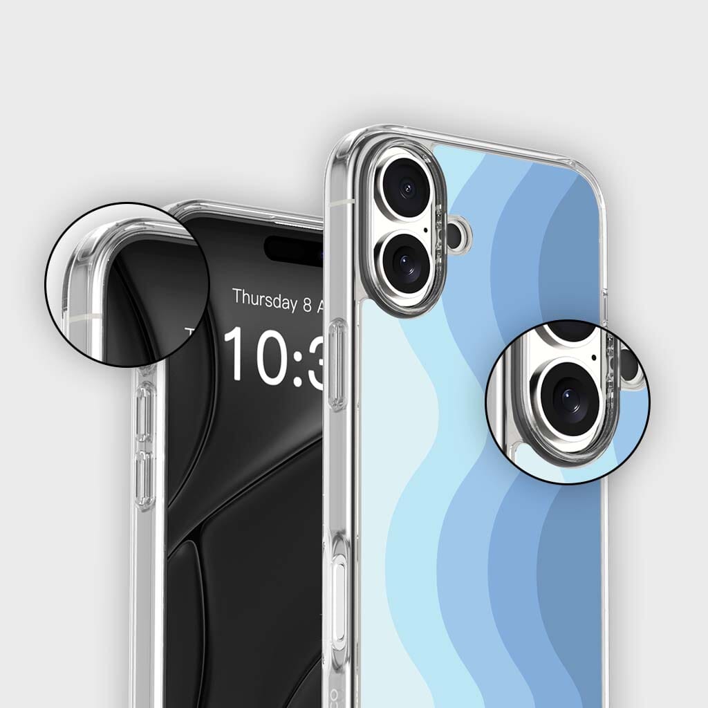 iPhone 16 Case With MagSafe - Blue Wave