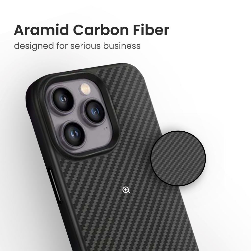 iPhone 15 Pro Aramid Fiber Case With MagSafe
