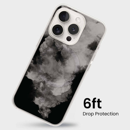 iPhone 15 Pro Case With MagSafe - White Cloud