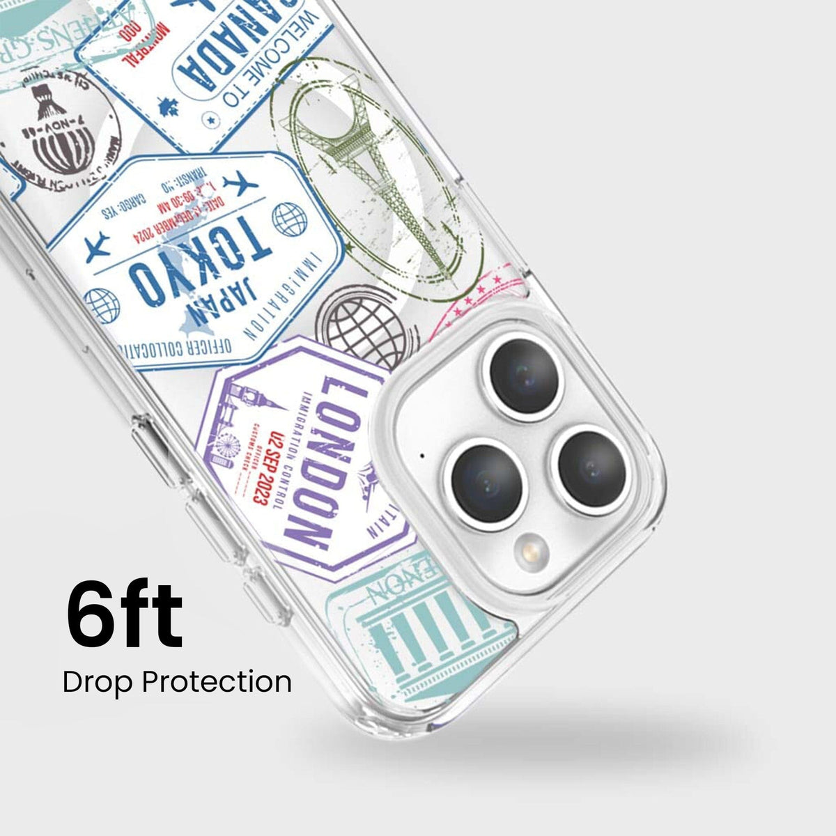iPhone 15 Pro Clear Case - Study Abroad