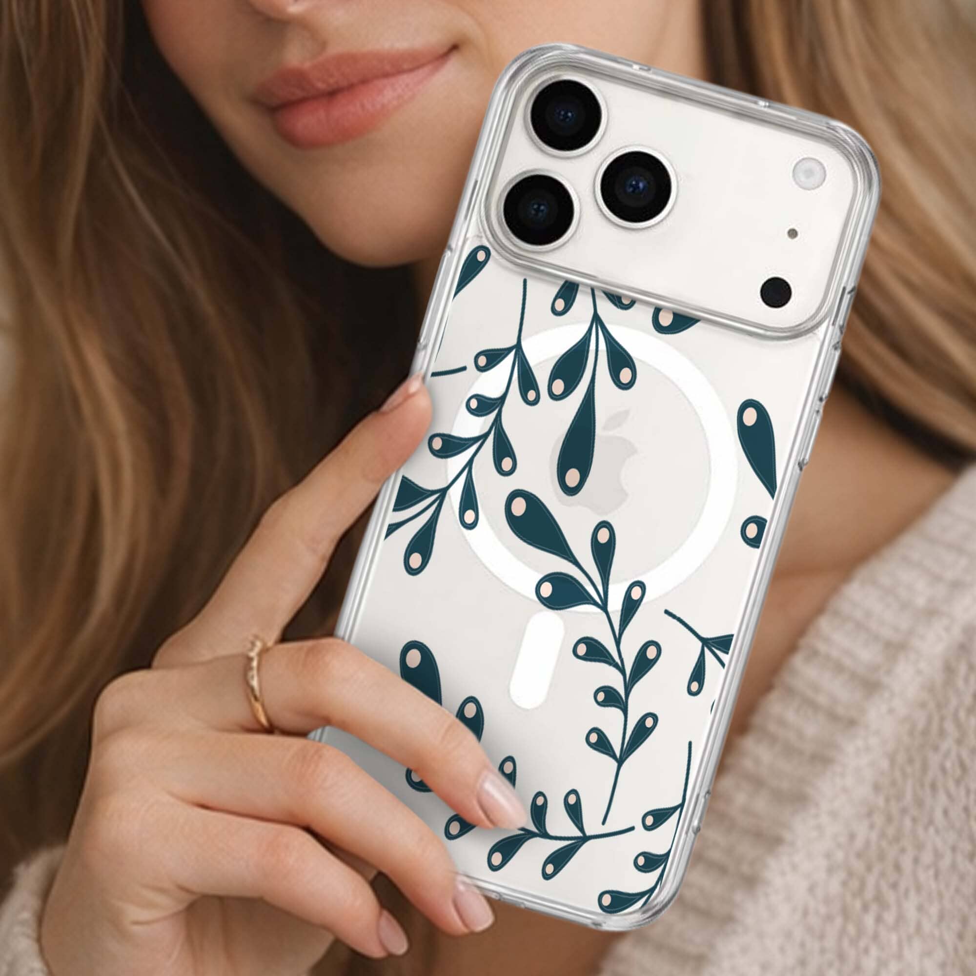 iPhone 17 Pro Clear Case - Lullaby Design