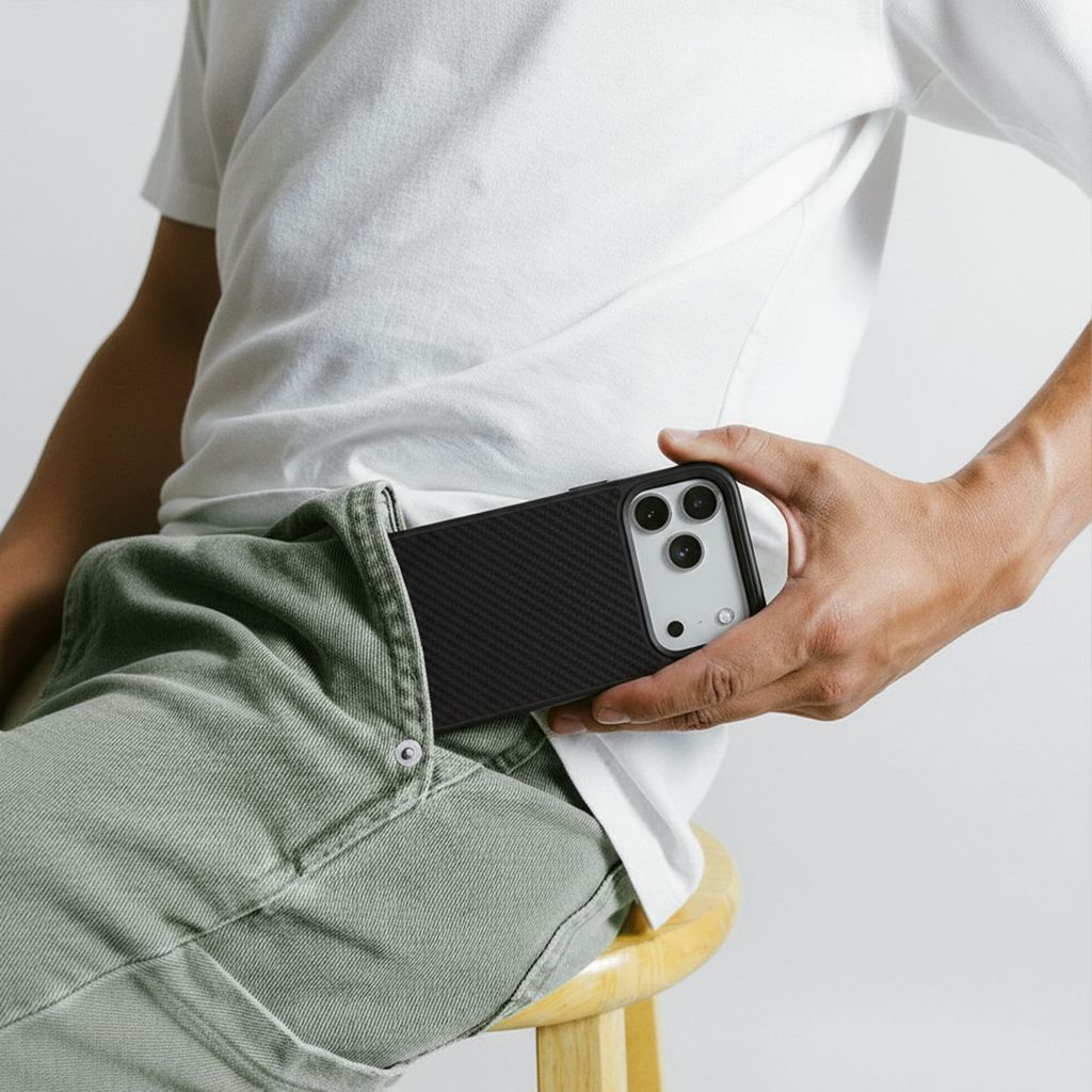 iPhone 17 Pro Max Aramid Fiber Military-Grade Protective Case