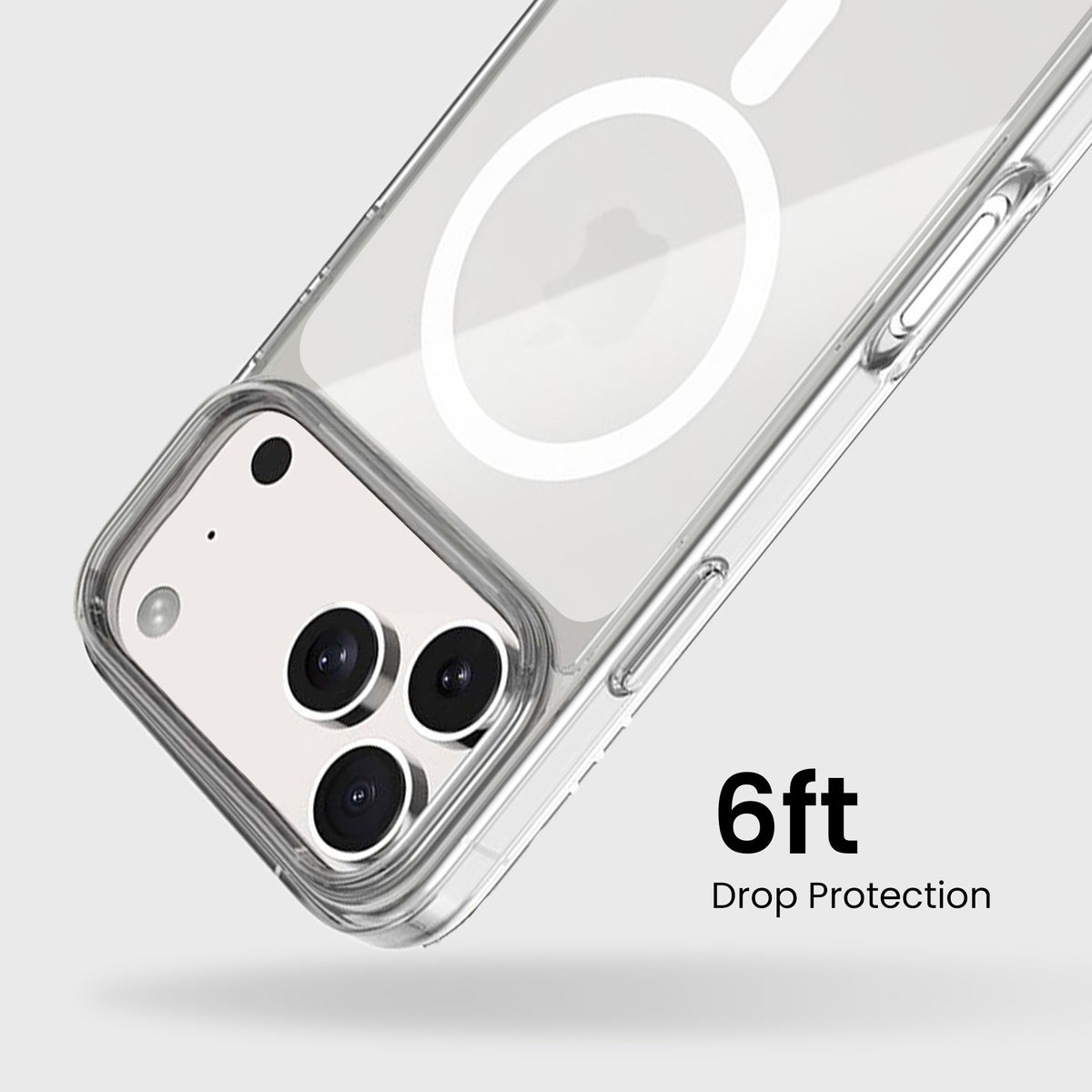 iPhone 18 Pro Max Clear Case with MagSafe