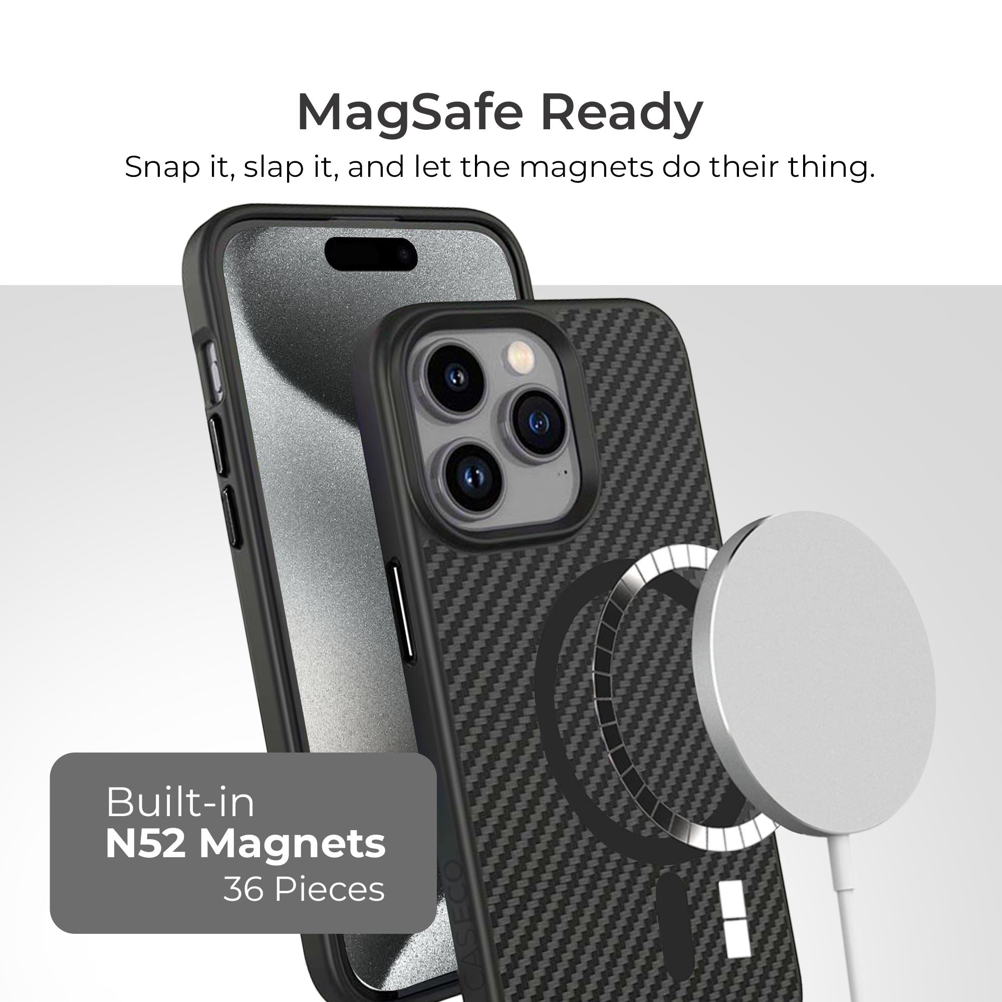 iPhone 15 Pro Max Aramid Fiber Military-Grade Protective Case