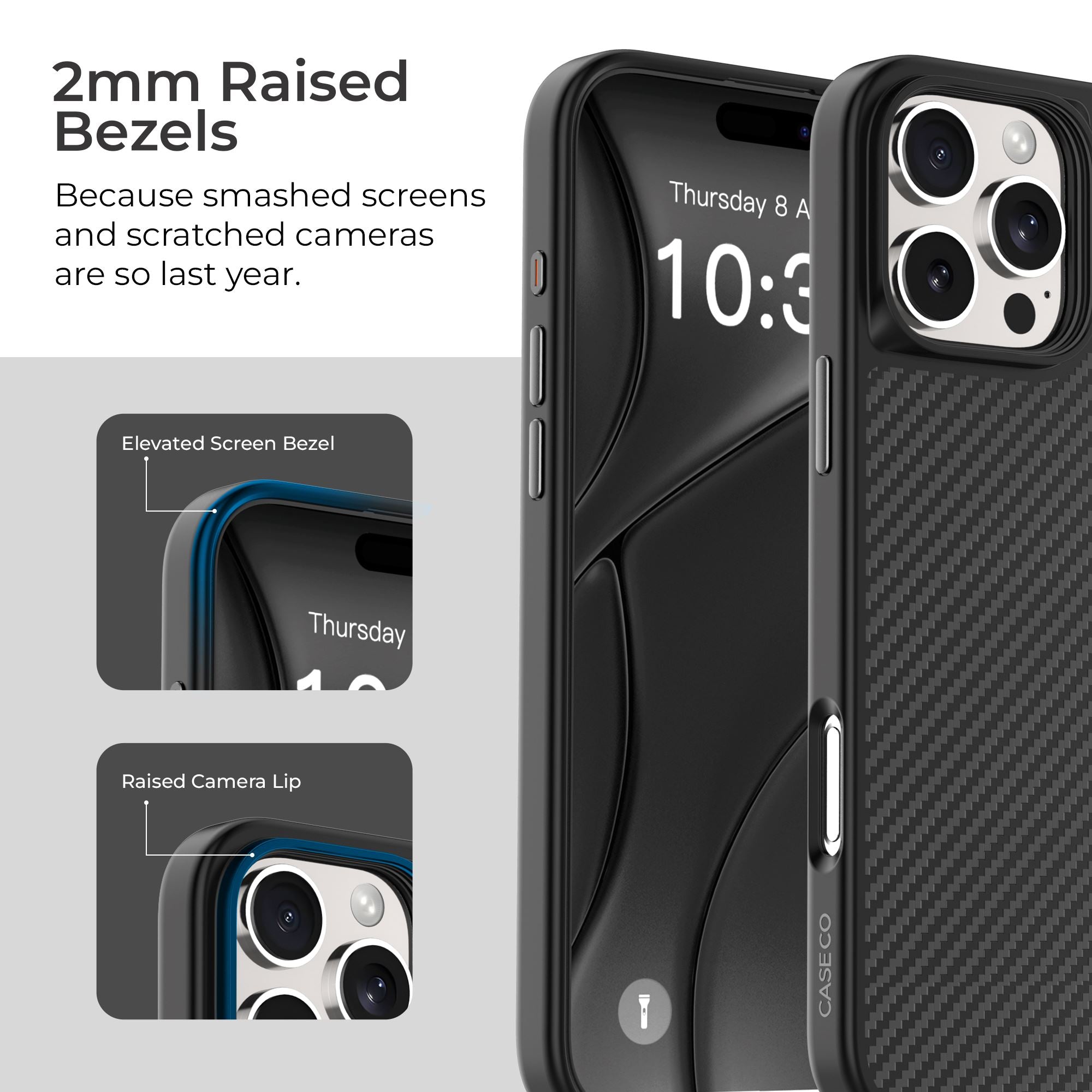 iPhone 16 Pro Aramid Fiber Military-Grade Protective Case