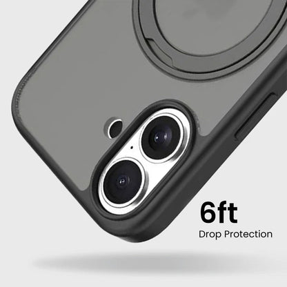 iPhone 17 Frost Case with 360 MagSafe Kickstand