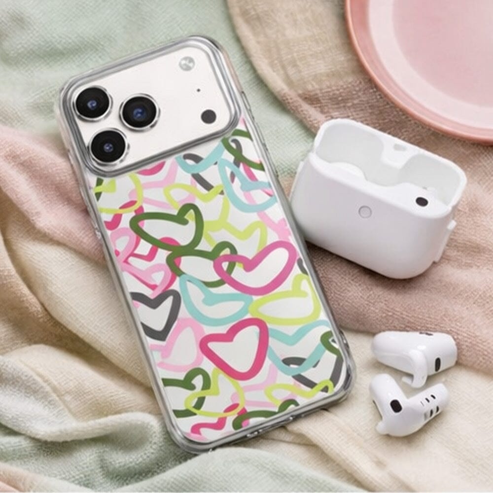 iPhone 17 Pro Max Clear Case - Graffiti Design