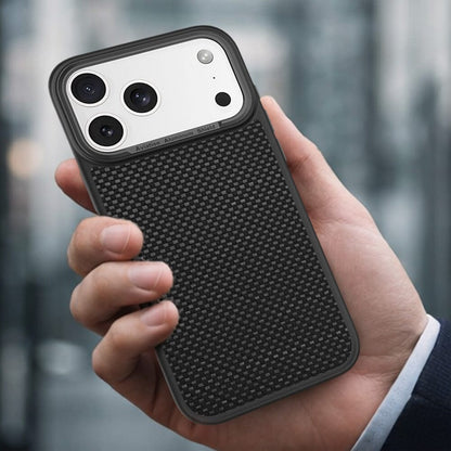 iPhone 17 Pro Aramid Fiber Weave Pattern Case