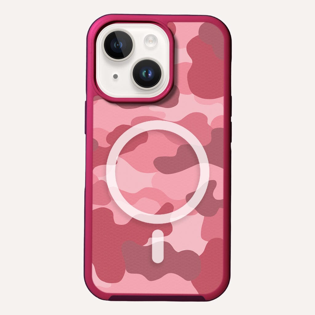 MagSafe iPhone 13 Pink Camo Case