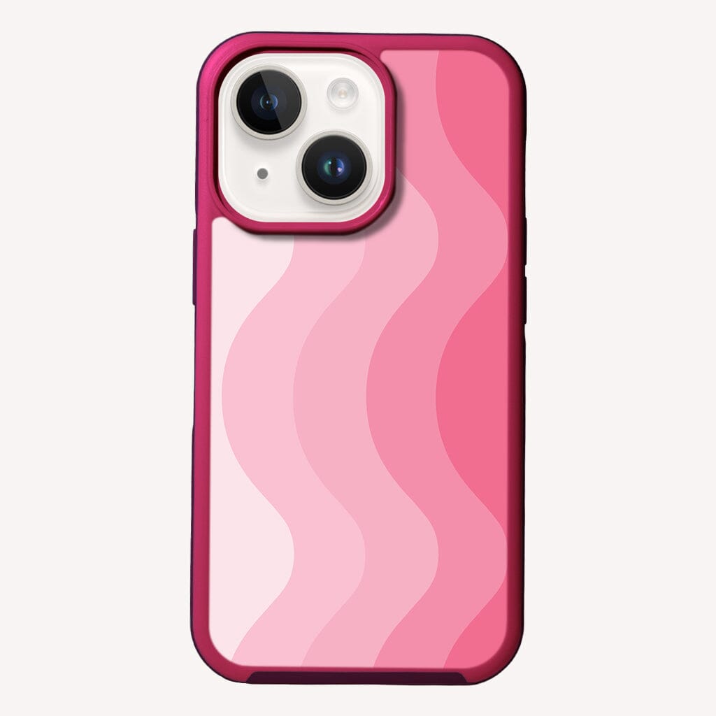 MagSafe iPhone 14 Plus Pink Wave Case