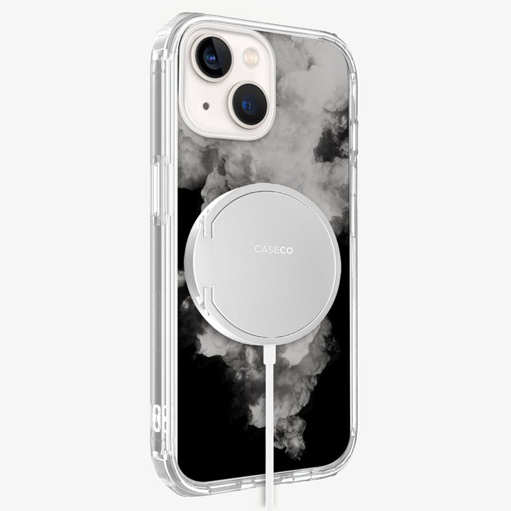 iPhone 15 Plus Case With MagSafe - White Cloud