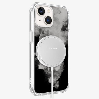 iPhone 15 Plus Case With MagSafe - White Cloud