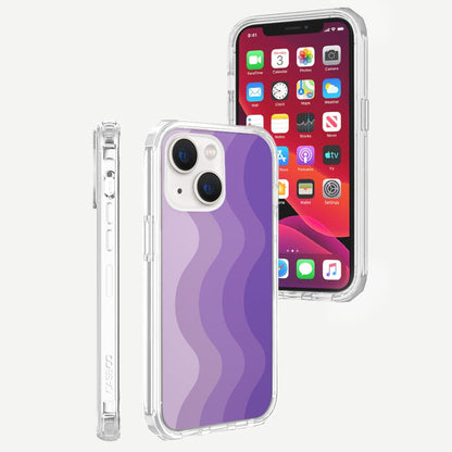 iPhone 14 Purple Wave Case With MagSafe iPhone 14 Purple Wave Case With MagSafe