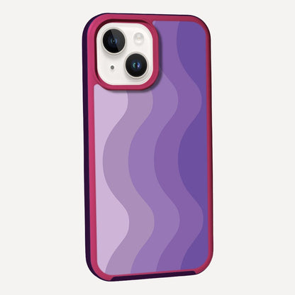 MagSafe iPhone 14 Purple Wave Case