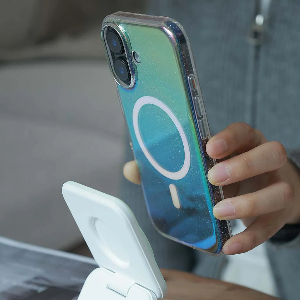 iPhone 17 Iridescent Clear Case