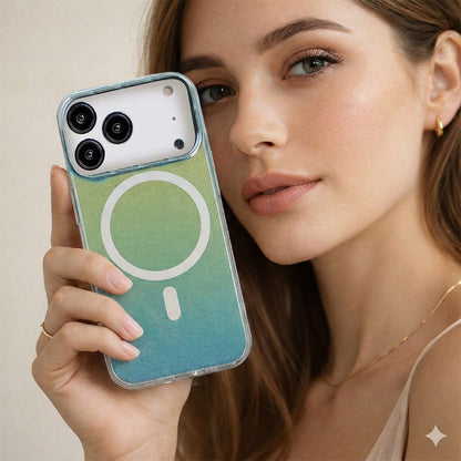 iPhone 17 Pro Max Iridescent Clear Case