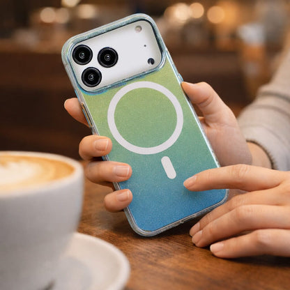 iPhone 17 Pro Max Iridescent Clear Case