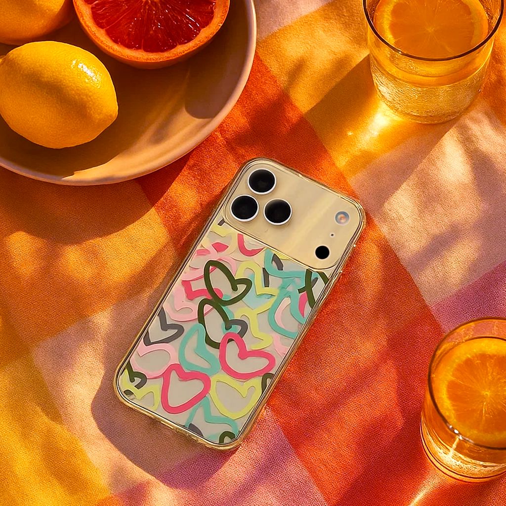 iPhone 17 Pro Clear Case - Graffiti Design