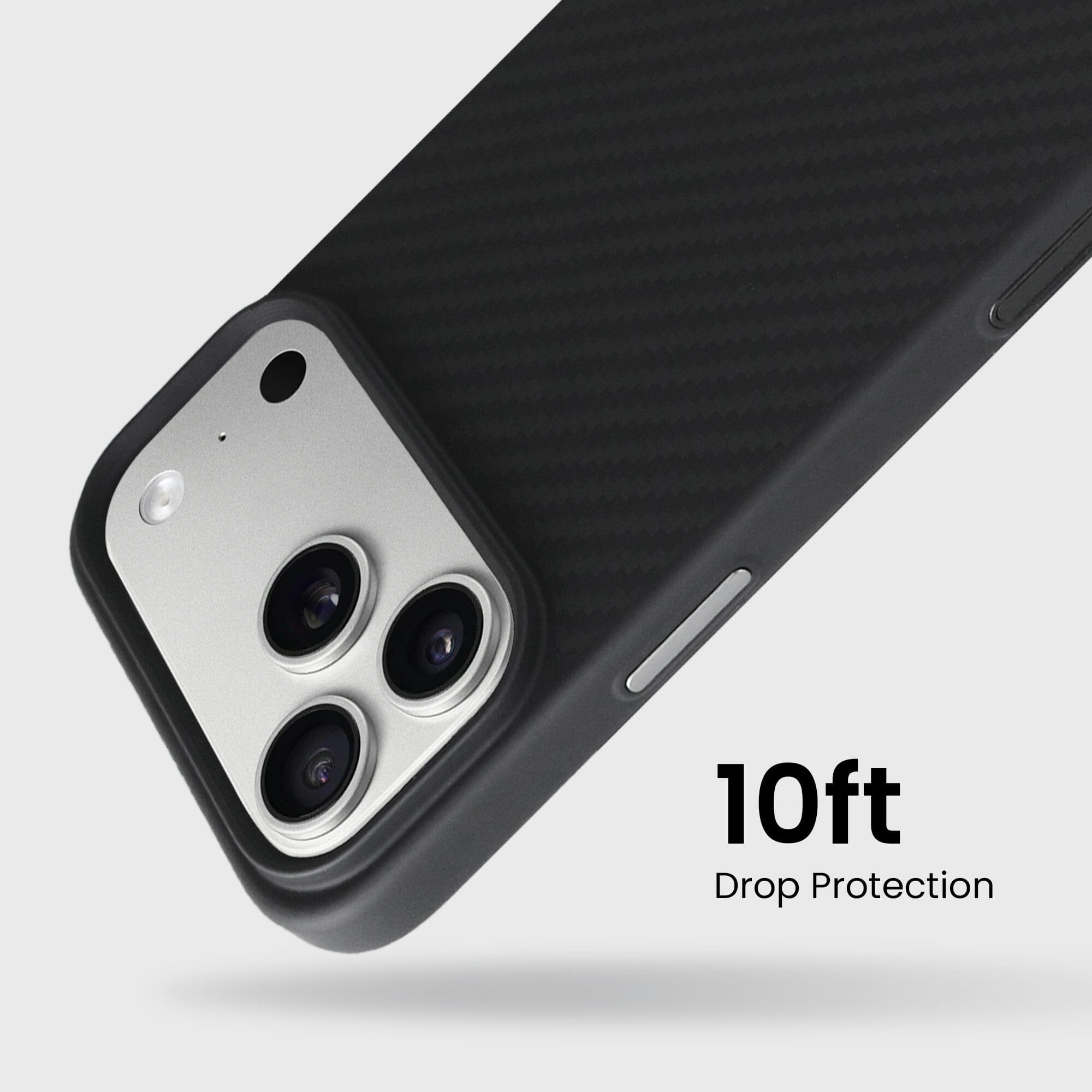 iPhone 17 Pro Max Slim Aramid Fiber Case – 10ft Drop Proof