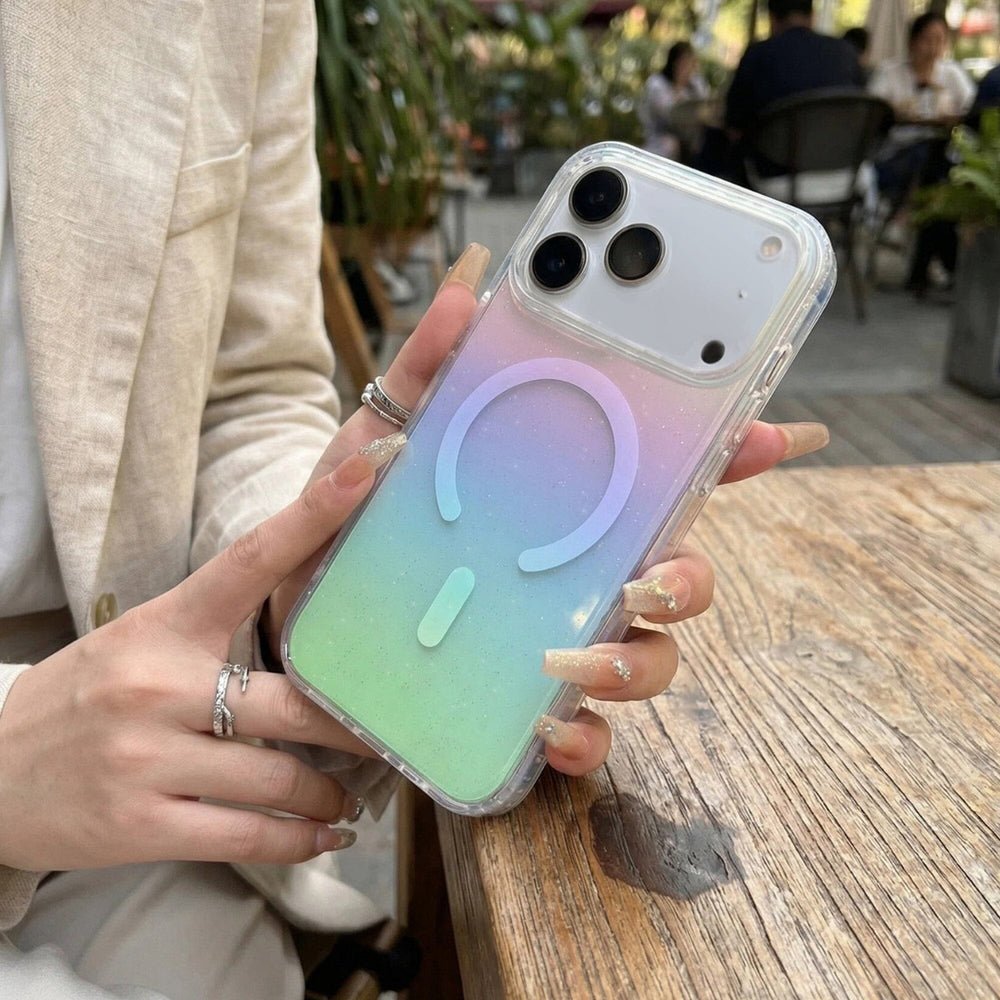 iPhone 18 Pro Iridescent Clear Case