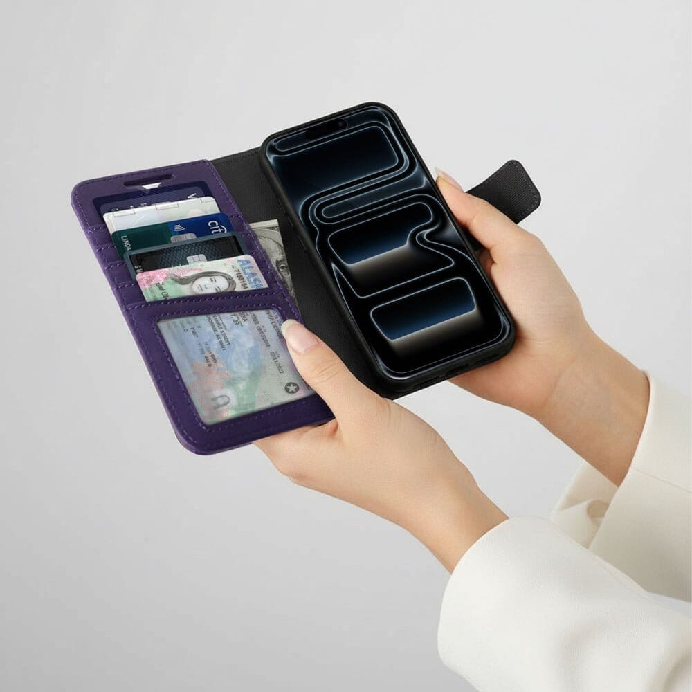 iPhone 18 Pro Max Wallet Case with MagSafe