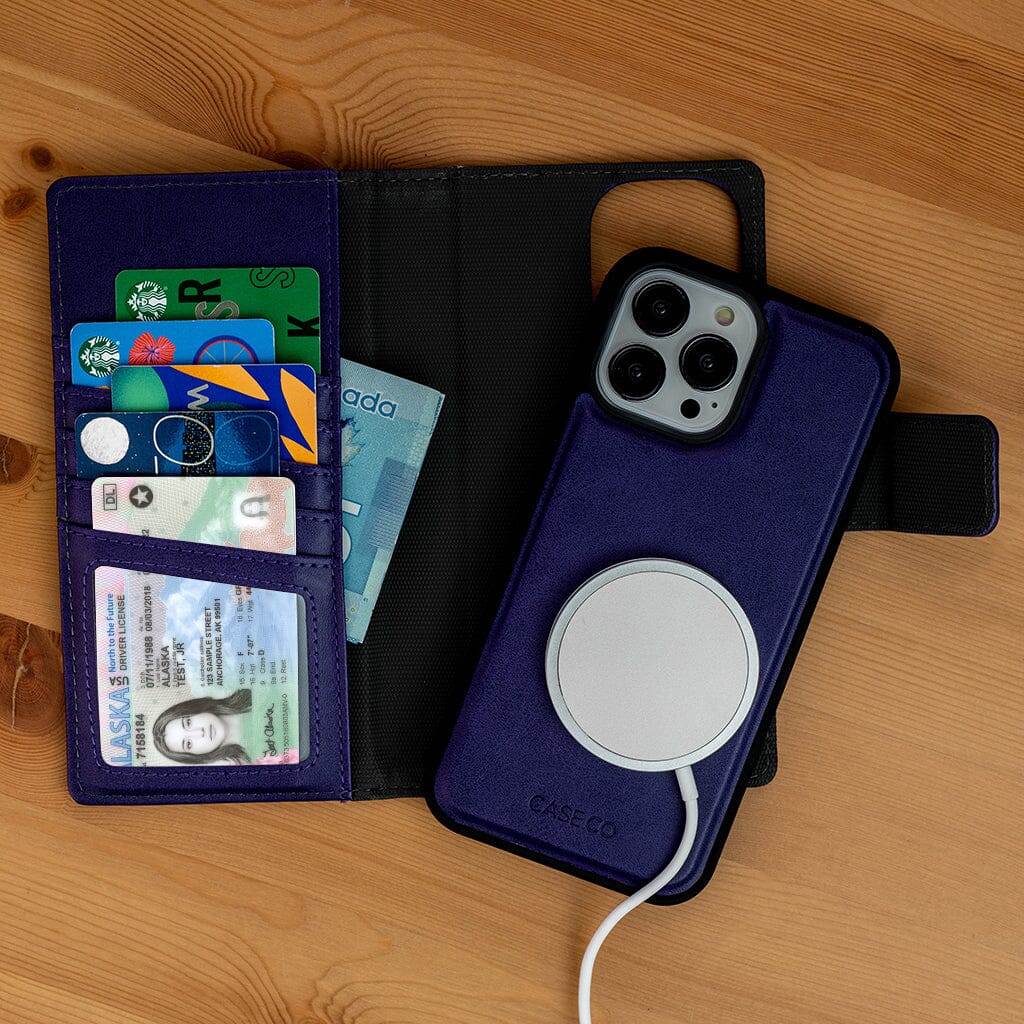 iPhone 14 Pro Max Wallet Case with MagSafe – 5th Ave Vegan Leather