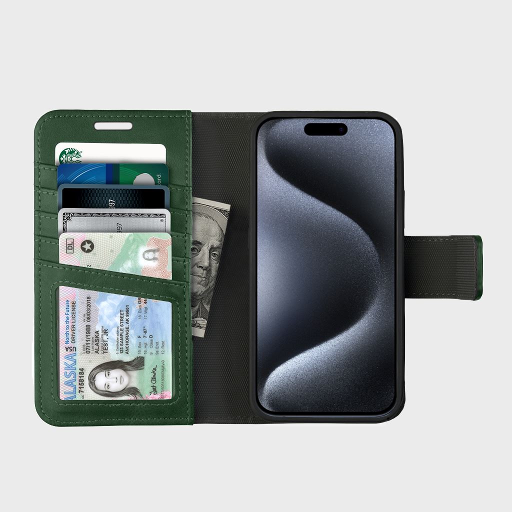 iPhone 15 Pro Wallet Case With MagSafe - 5th Ave