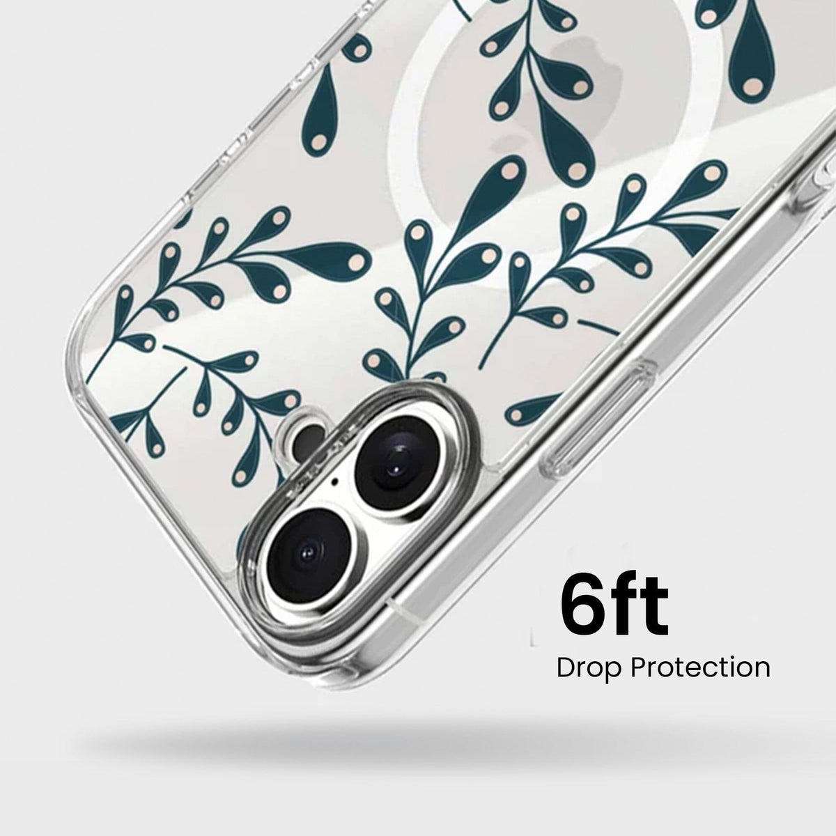 iPhone 16 Clear Case - Lullaby Design