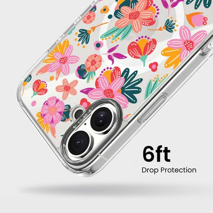iPhone 16 Case With MagSafe - Spring Flower
