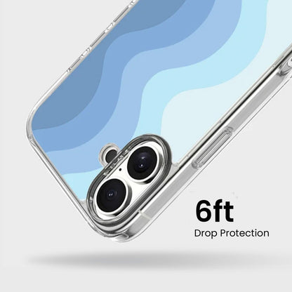 iPhone 16 Case With MagSafe - Blue Wave