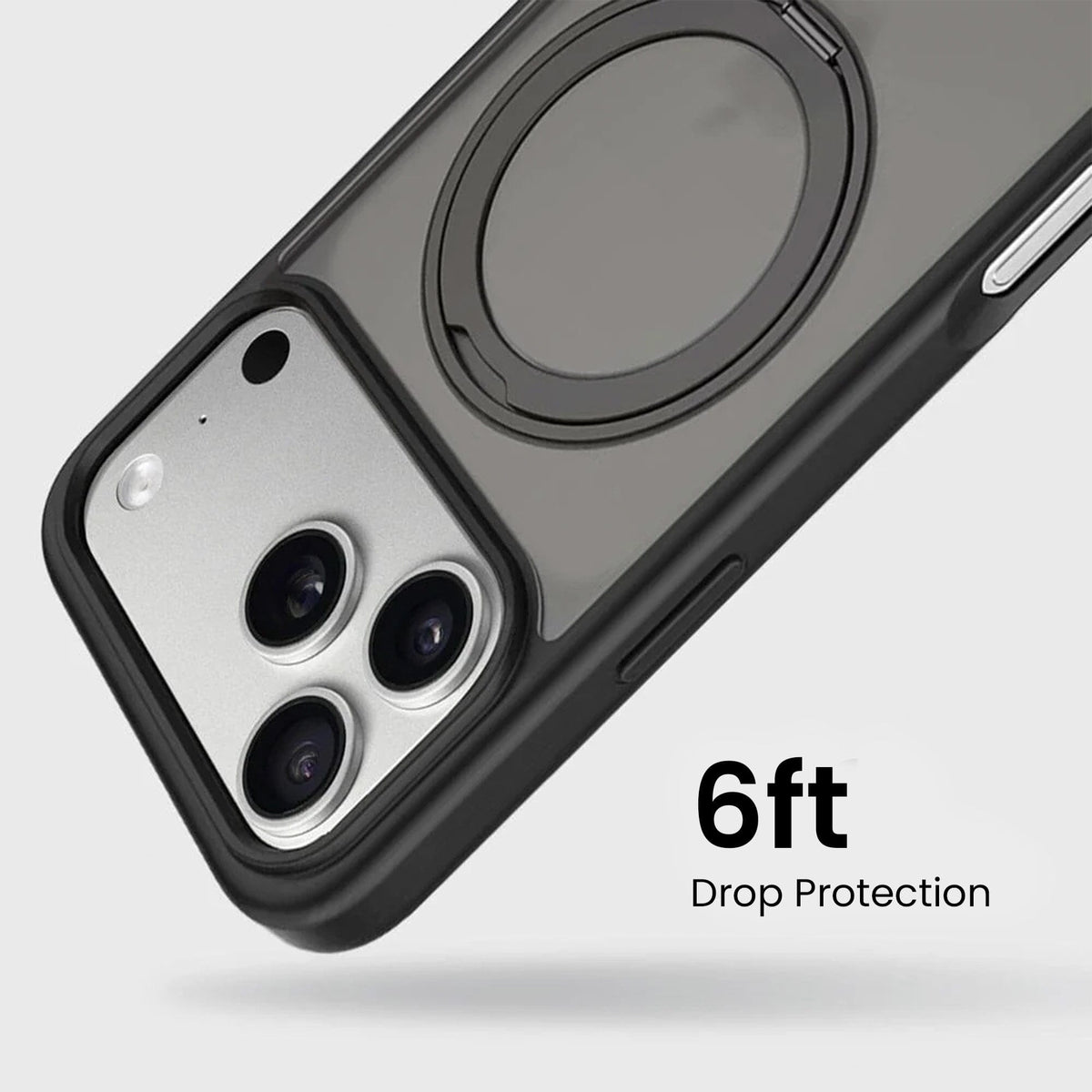 iPhone 18 Pro Max Frost Case with 360 MagSafe Kickstand