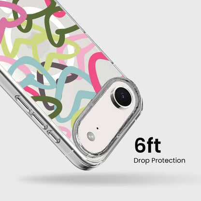 iPhone Air Clear Case - Graffiti Design