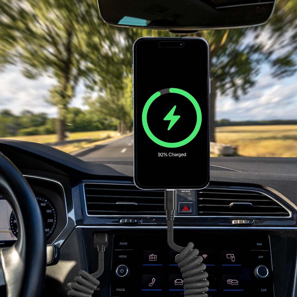 Road Ready Coil Cord (USB-A to USB-C)