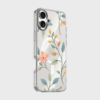 MagSafe iPhone 17 Easter Floral Clear Case
