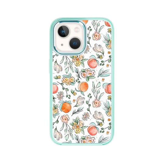 MagSafe iPhone 14 Teal Peachy Case