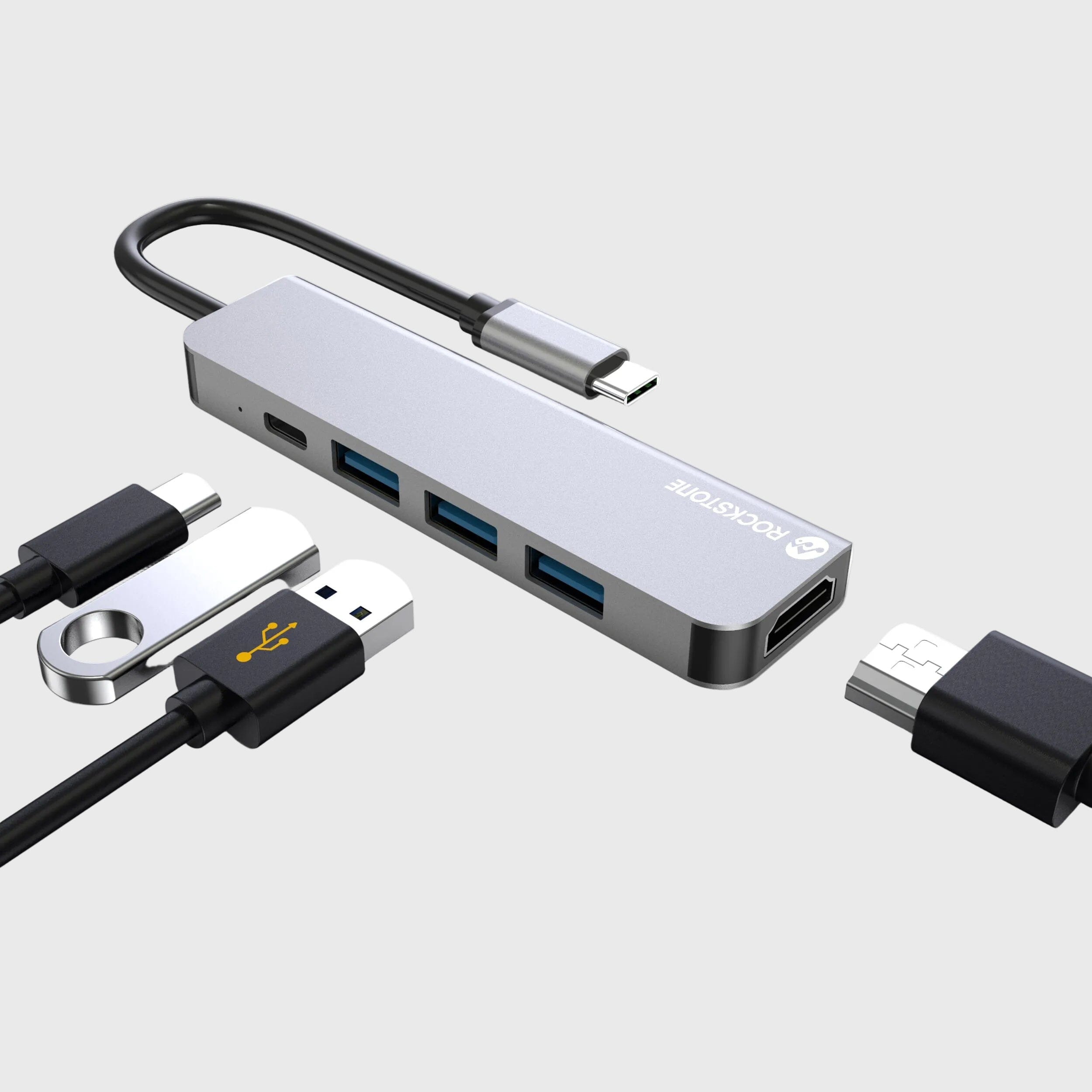Rockstone USB-C 5-in-1 Hub