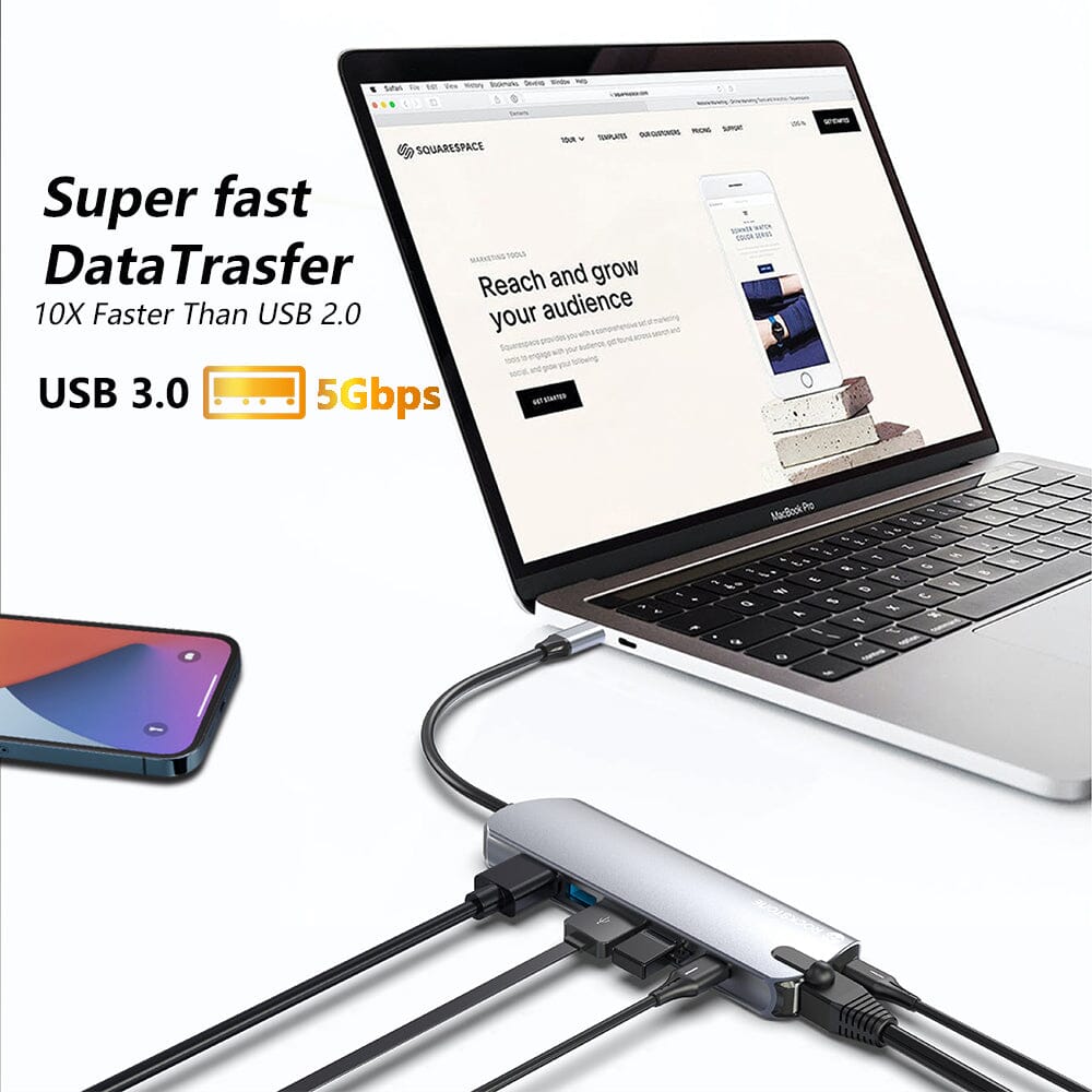 Rockstone USB-C 9-in-1 Hub