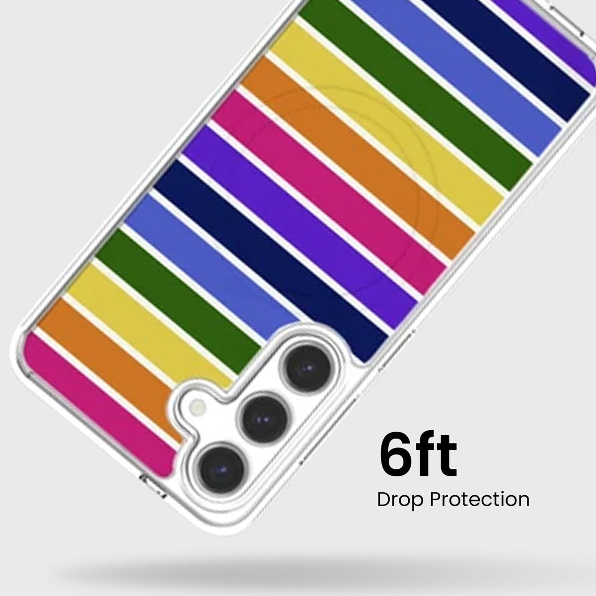 Samsung Galaxy S26 Clear Design Case - Pride