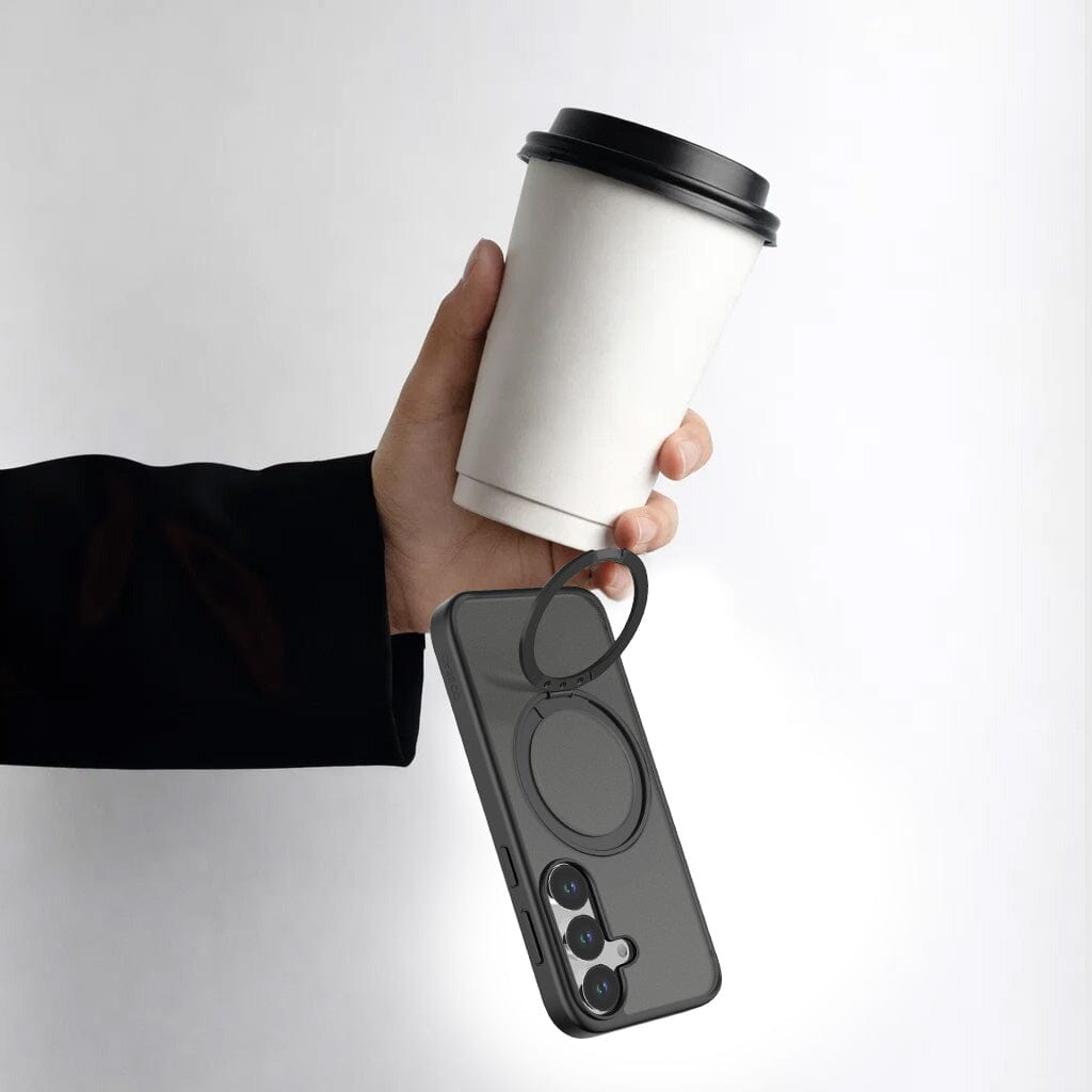 Samsung Galaxy S26 Ultra Hybrid Case With Built-in MagSafe Ring Holder