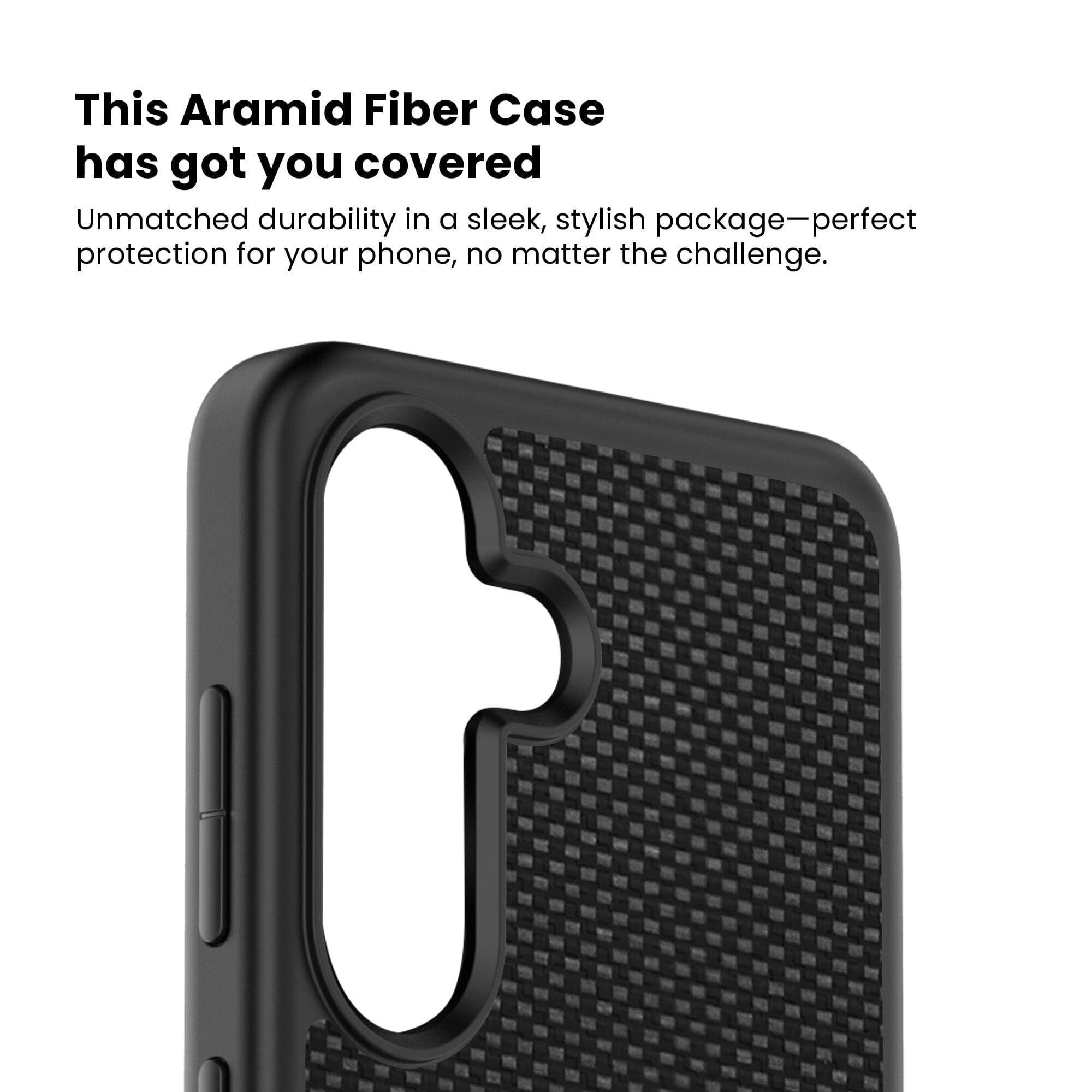 Samsung Galaxy S26 Aramid Fiber Weave Military-Grade Protective Case