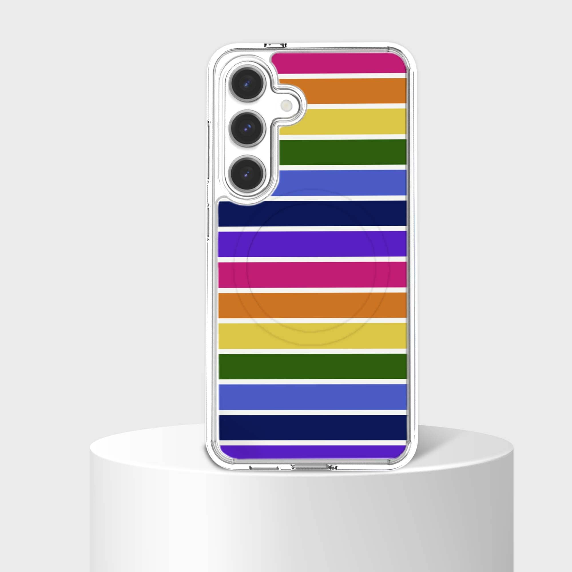 Samsung Galaxy S26 Clear Design Case - Pride