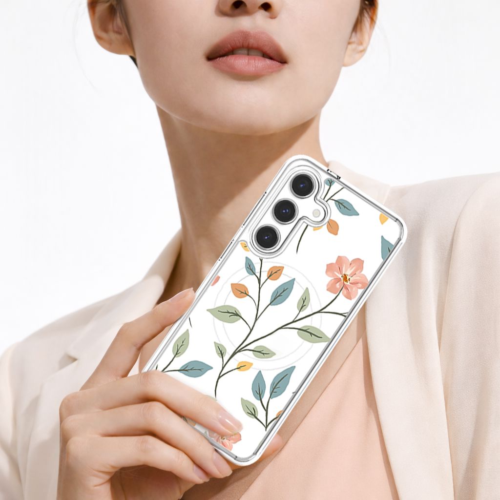 Samsung Galaxy S26 Easter Floral Clear Case