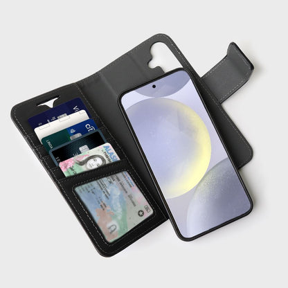Samsung Galaxy S26 Leather Wallet Case With MagSafe | RFID Blocking + 5 Card Slots