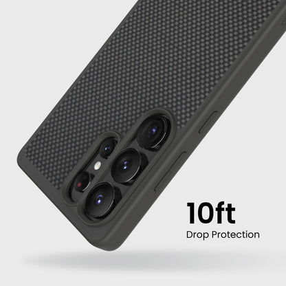 Samsung Galaxy S26 Ultra Aramid Fiber Weave Military-Grade Protective Case