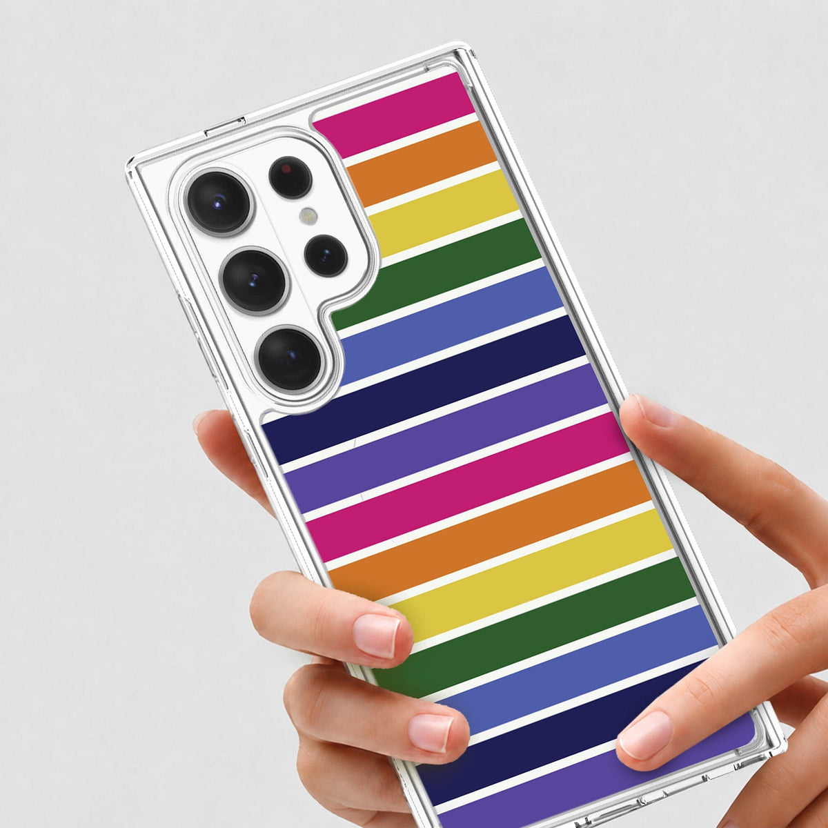 Samsung Galaxy S26 Ultra Clear Design Case - Pride